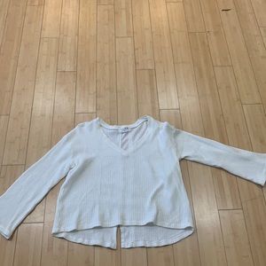 York Street, Size Xs, Waffle print, Material Cotton, Color: White